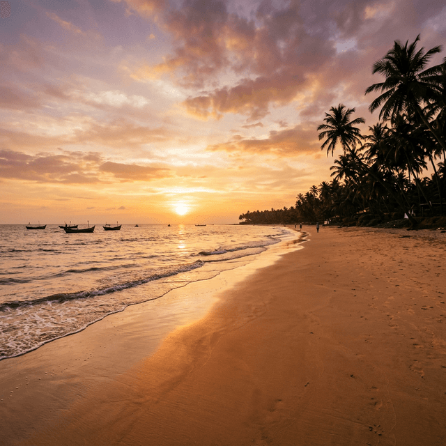 Goa coastline